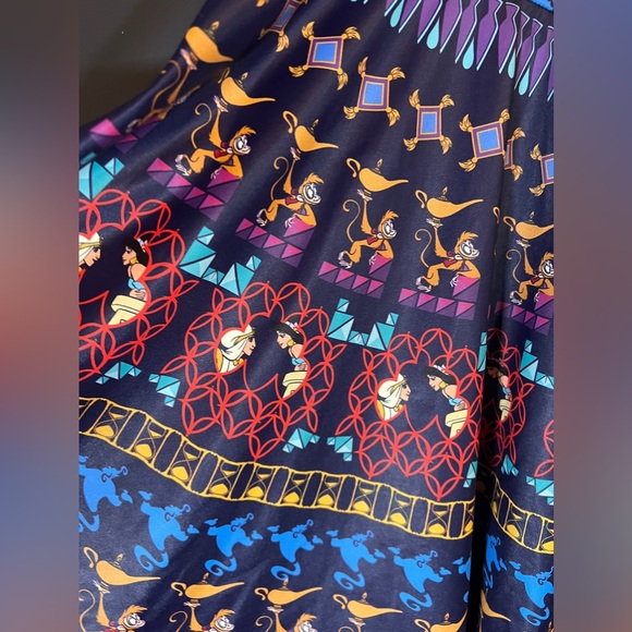 Blackmilk A Whole New World Skater Dress Size Medium - Picture 3 of 5